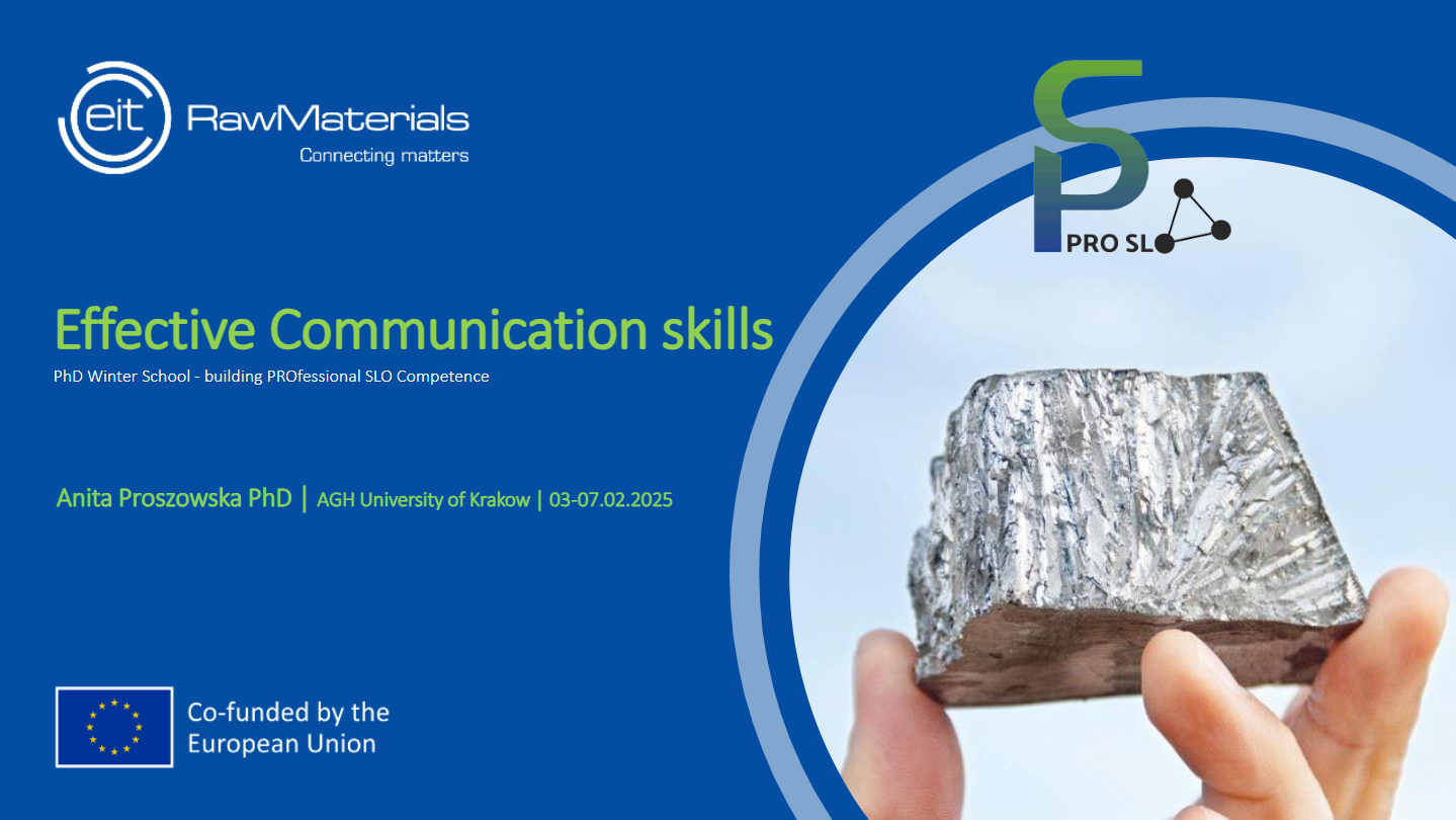 3.1 Effective communication skills